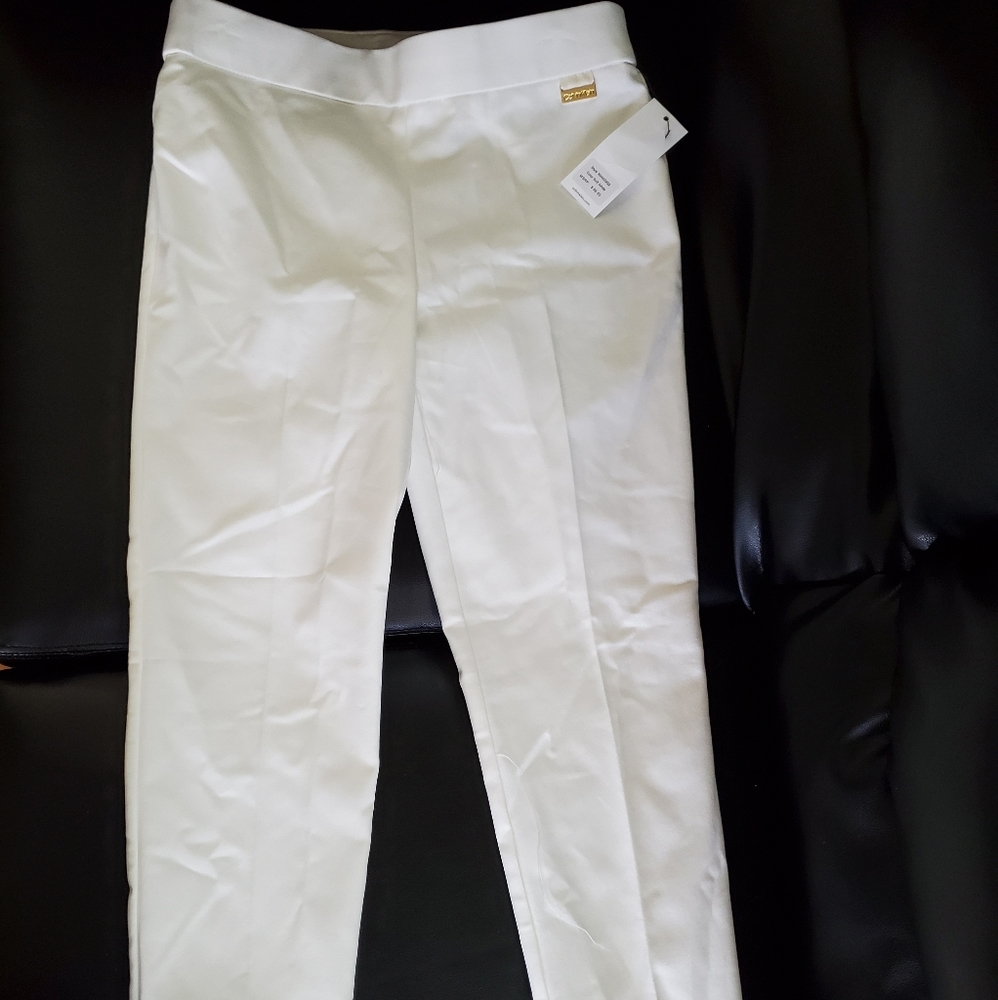 Ladies soft white pants